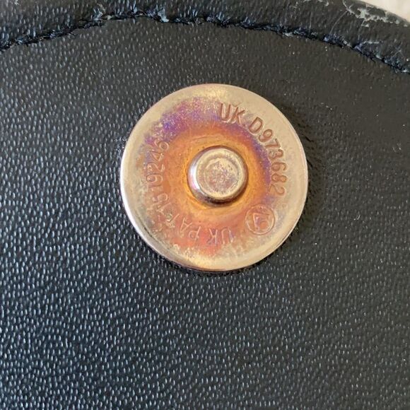 Vintage J.Renee 80s black suede purse - Picture 10 of 16